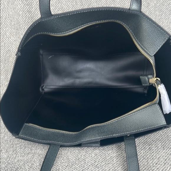 Tahari Gray Tote Bag with Classic Minimalist Design - Picture 10 of 16